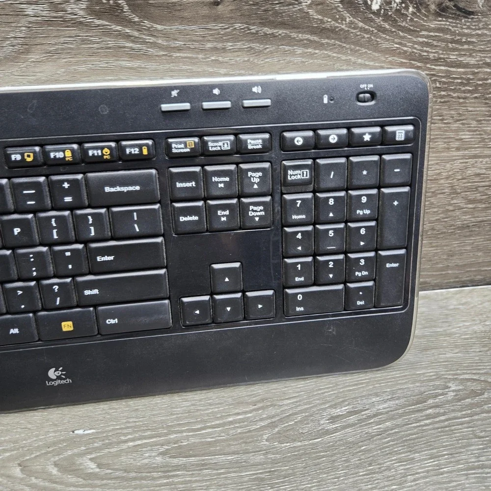 Logitech K520 Keyboard Wireless Wireless No Unifying Receiver Quiet Ergonomic
